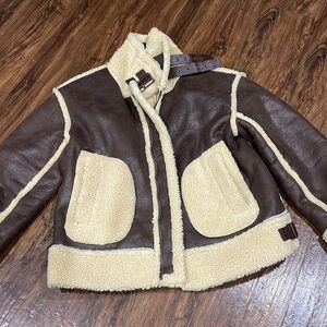 Faux Shearling jacket szL